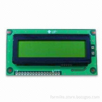 Character Dot-matrix LCD Display/Module with 16 x 2 Pixels Resolution and 72 x 36mm Viewing Area